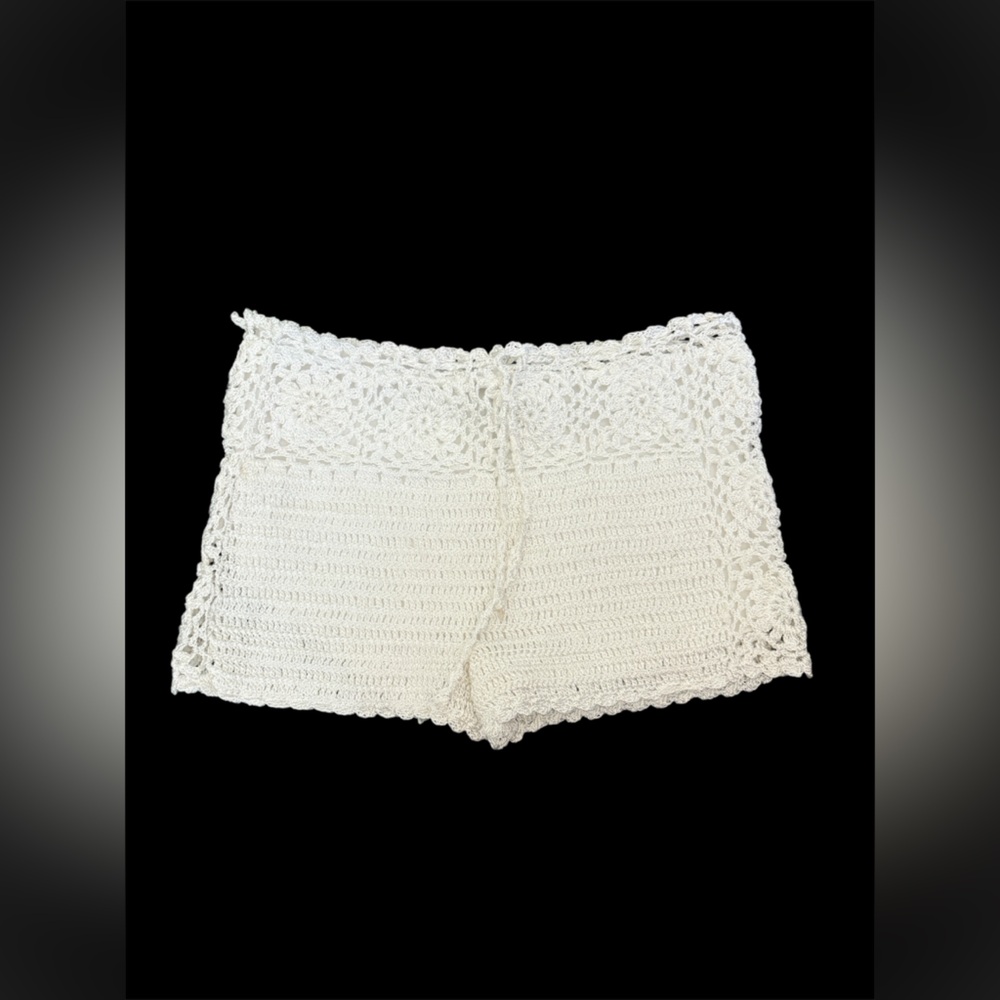 Handmade Crochet Mini Shorts